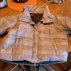 Never Worn Plaid winter coat